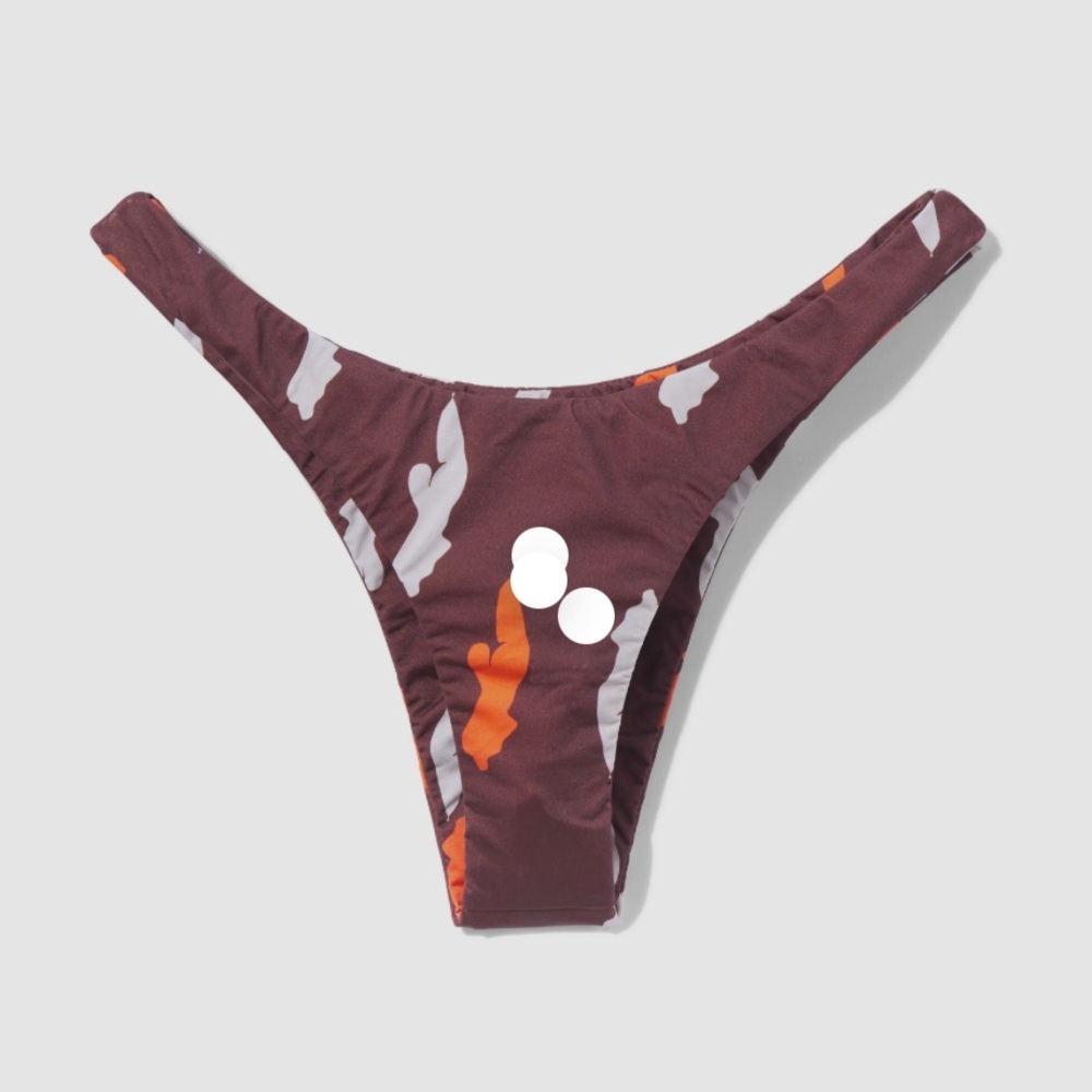 iNAMORATA Rusted Brown Bikini Set - Picture 5 of 5